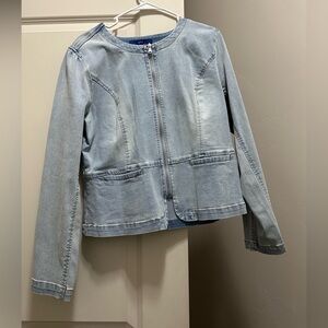 Women’s Apt 9 Denim Peplum Jacket